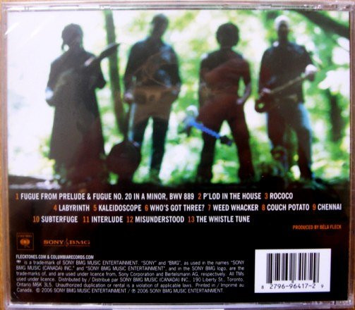 Béla Fleck & The Flecktones - The Hidden Land (CD, Album) (Near Mint (NM or M-)) - Image 2