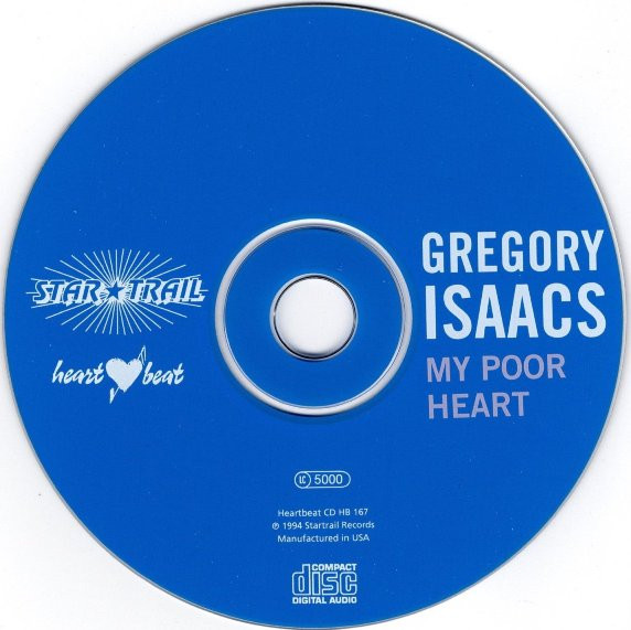 Gregory Isaacs - My Poor Heart (CD, Album) (Near Mint (NM or M-)) - Image 3