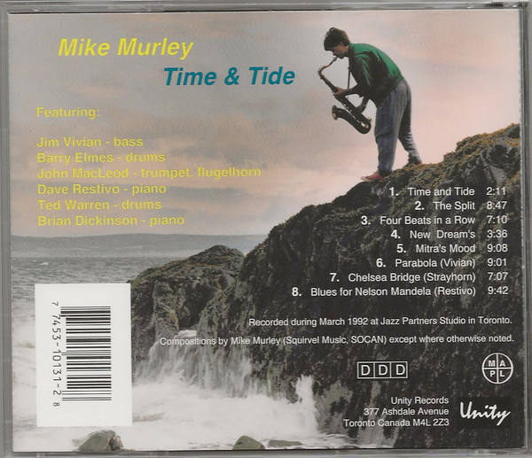 Mike Murley - Time & Tide (CD, Album) (Near Mint (NM or M-)) - Image 3