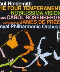 Paul Hindemith - Carol Rosenberger, James DePreist, Royal Philharmonic Orchestra - The Four Temperaments / Nobilissima Visione (CD, RE, RP) (Mint (M))