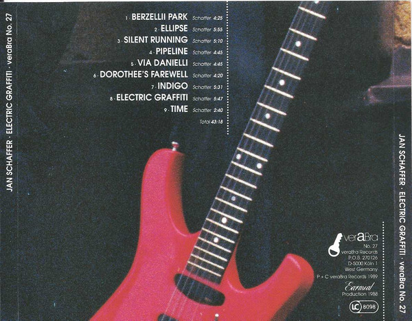 Janne Schaffer - Electric Graffiti (CD, Album) (Near Mint (NM or M-)) - Image 3