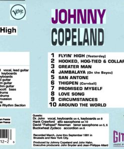 Alternative view of Johnny Copeland - Flyin' High (CD, Album) (Near Mint (NM or M-))