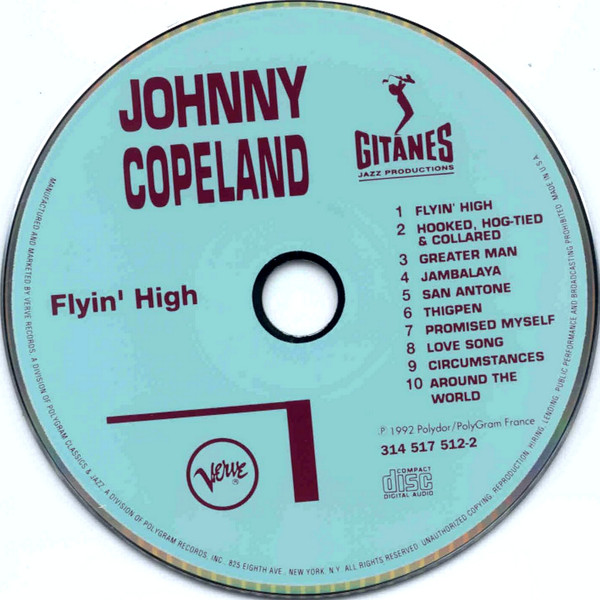 Johnny Copeland - Flyin' High (CD, Album) (Near Mint (NM or M-)) - Image 3