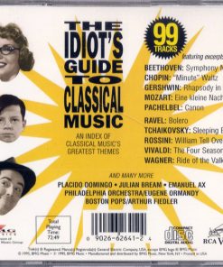 Alternative view of Various - The Idiot's Guide To Classical Music (CD, Comp, Smplr) (Mint (M))