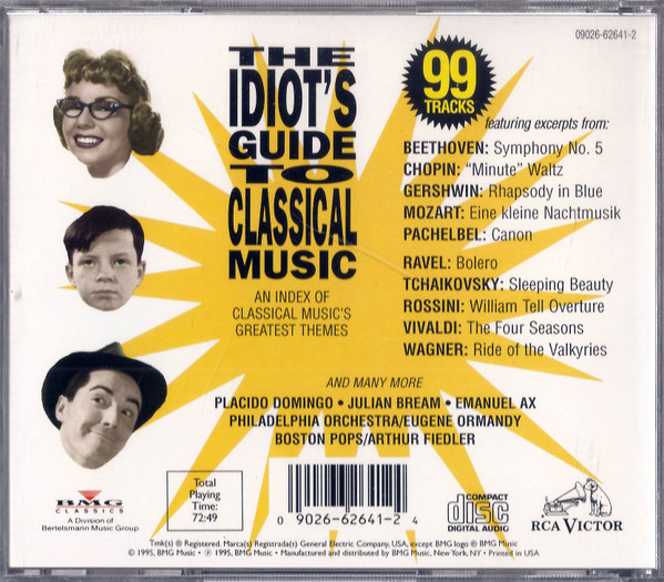 Various - The Idiot's Guide To Classical Music (CD, Comp, Smplr) (Mint (M)) - Image 2