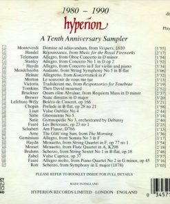 Alternative view of Various - A 10th Anniversary Sampler From Hyperion (CD, Smplr) (Near Mint (NM or M-))