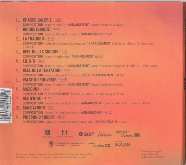 Maz (24) - Chasse-Galerie (CD, Album, Dig + DVD) (Near Mint (NM or M-)) - Image 4