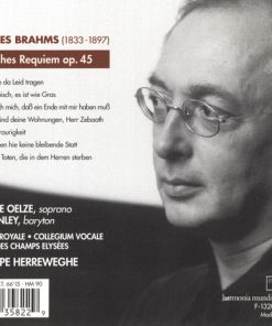 Alternative view of Johannes Brahms, Philippe Herreweghe - Requiem (CD, Album) (Mint (M))