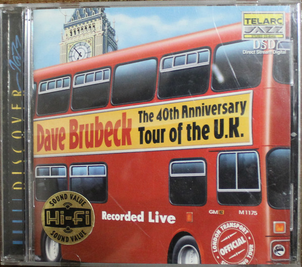 Dave Brubeck - The 40th Anniversary Tour Of The U.K. (CD, Album, DSD) (Near Mint (NM or M-))