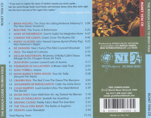 Various - The Rough Guide To Irish Folk (CD, Comp) (Near Mint (NM or M-)) - Image 2