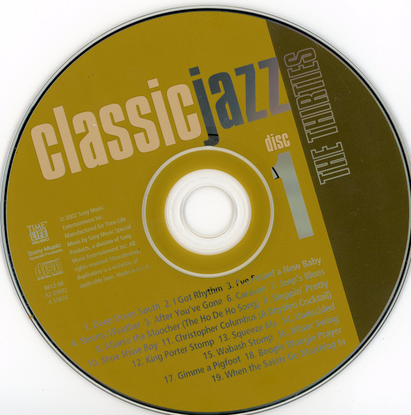 Various - Classic Jazz: The Thirties (2xCD, Comp) (Mint (M)) - Image 3