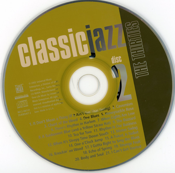 Various - Classic Jazz: The Thirties (2xCD, Comp) (Mint (M)) - Image 4