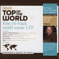 Various / Alexander McCall Smith - Songlines: Top Of The World 39 (CD, Comp, Promo) (Mint (M))