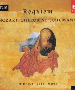 Alternative view of Wolfgang Amadeus Mozart, Luigi Cherubini, Robert Schumann, Carlo Maria Giulini, Bernhard Klee, Riccardo Muti - Requiem (2xCD, Comp, RM) (Mint (M))