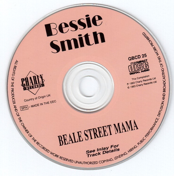 Bessie Smith - Beale Street Mama (CD, Comp) (Mint (M)) - Image 3