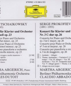 Alternative view of Pyotr Ilyich Tchaikovsky, Sergei Prokofiev, Martha Argerich - Piano Concerto No. 1 / Piano Concerto No. 3 (CD, Comp) (Near Mint (NM or M-))