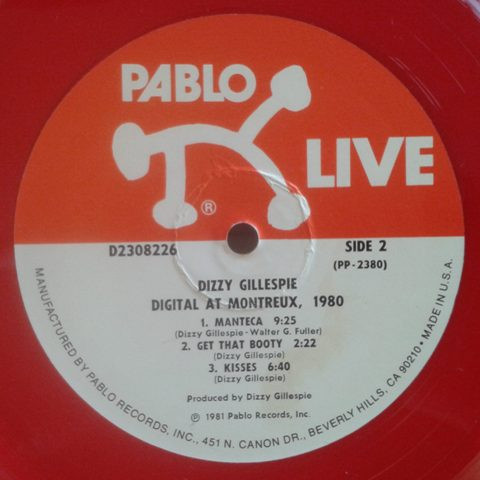 Dizzy Gillespie - Digital At Montreux, 1980 (LP, Album, Red) (Very Good Plus (VG+)) - Image 4