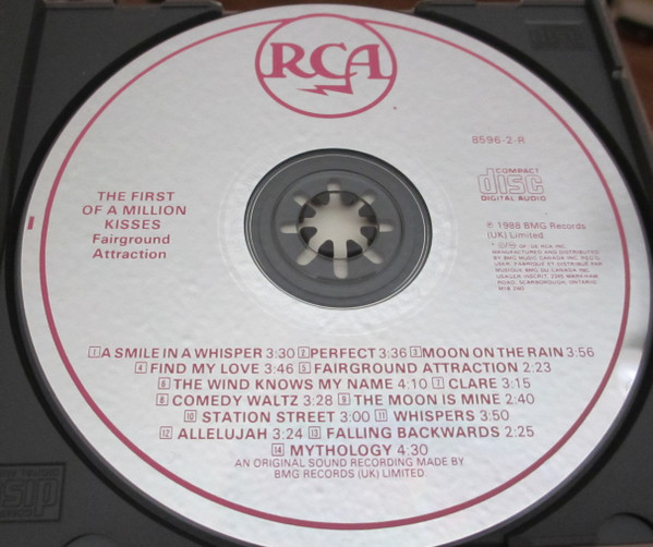 Fairground Attraction - The First Of A Million Kisses (CD, Album) (Near Mint (NM or M-)) - Image 2