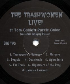 The Trashwomen - Live! At Tom Guido's Purple Onion And Other Swinging Places (LP) (Very Good Plus (VG+)) - Image 4