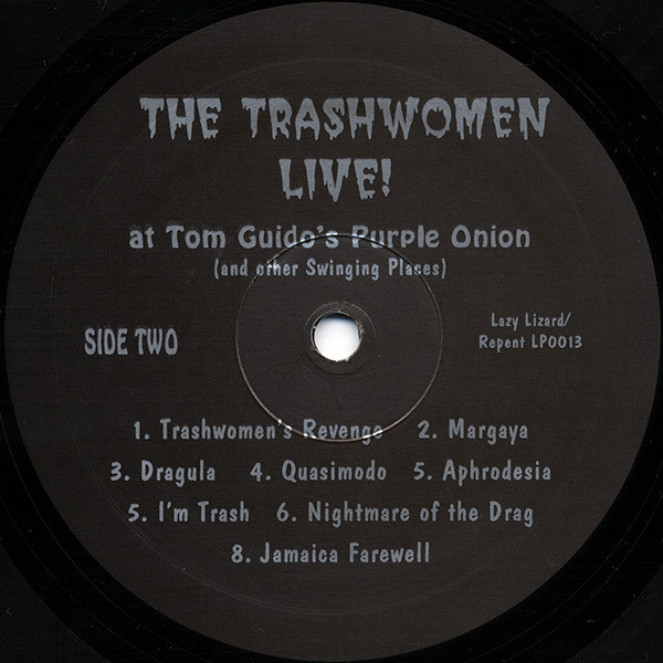 The Trashwomen - Live! At Tom Guido's Purple Onion And Other Swinging Places (LP) (Very Good Plus (VG+)) - Image 4