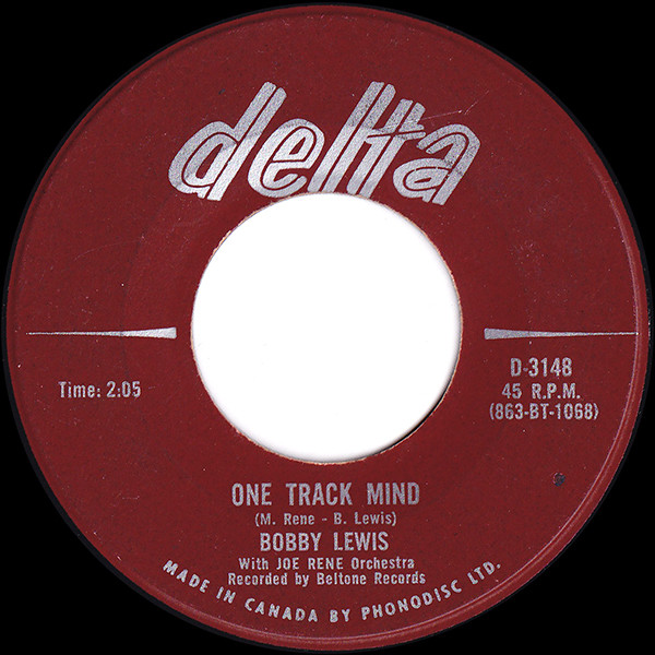Bobby Lewis - One Track Mind / Are You Ready (7", Single) (Near Mint (NM or M-))