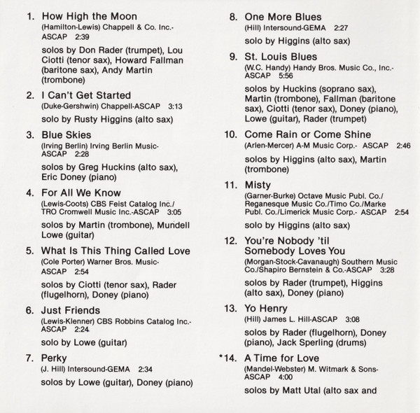 Les Brown And His Band Of Renown - Digital Swing (50th Anniversary Les Brown And His Band Of Renown) (CD, Album, Dai) (Near Mint (NM or M-)) - Image 5