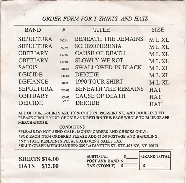 Sepultura - Beneath The Remains (CD, Album) (Near Mint (NM or M-)) - Image 4