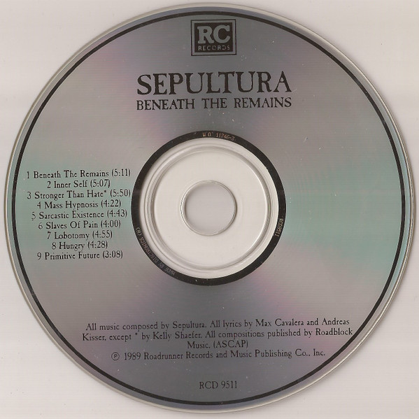 Sepultura - Beneath The Remains (CD, Album) (Near Mint (NM or M-)) - Image 5