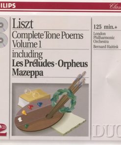 Franz Liszt, London Philharmonic Orchestra, Bernard Haitink - Complete Tone Poems Volume 1 Including Les Préludes • Orpheus • Mazeppa (2xCD, Comp, RM) (Mint (M))