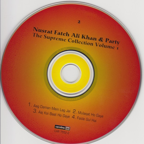 Nusrat Fateh Ali Khan & Party - The Supreme Collection Volume 1 (2xCD, Album, Comp) (Near Mint (NM or M-)) - Image 4