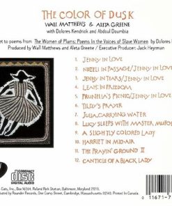 Alternative view of Wall Matthews & Aleta Greene - The Color Of Dusk (CD, Album) (Near Mint (NM or M-))