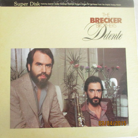 The Brecker Brothers - Detente (LP, Album, Sup) (Near Mint (NM or M-))
