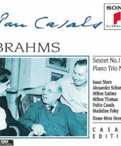 Pablo Casals - Johannes Brahms - Sextet No. 1 / Piano Trio No. 1 (CD, Comp, RE, RM) (Near Mint (NM or M-))