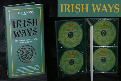 Ron Kavana - Irish Ways: The Story of Ireland In Song, Music And Poetry (4xCD, Album + Box) (Near Mint (NM or M-)) - Image 3