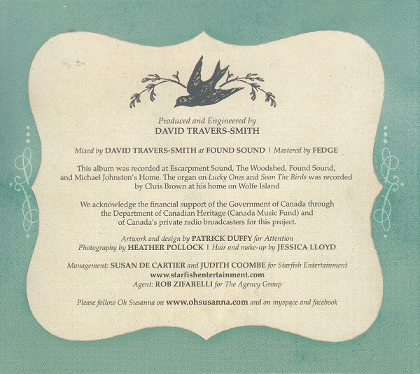 Oh Susanna - Soon The Birds (CD, Album) (Near Mint (NM or M-)) - Image 5