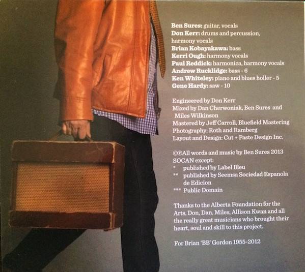 Ben Sures - Son Of Trouble (CD, Album) (Near Mint (NM or M-)) - Image 3
