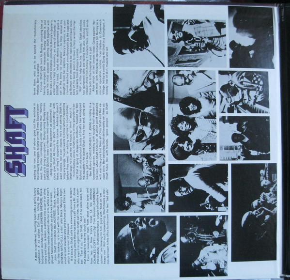 Isaac Hayes - Shaft (2xLP, Album, RE, Gat) (Mint (M)) - Image 2