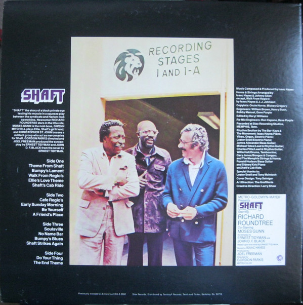 Isaac Hayes - Shaft (2xLP, Album, RE, Gat) (Mint (M)) - Image 4