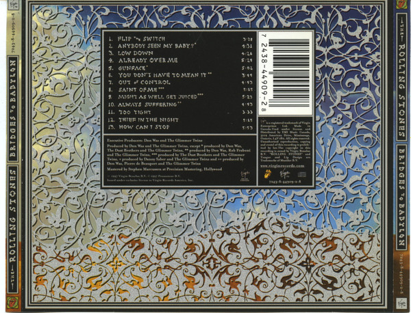 The Rolling Stones - Bridges To Babylon (CD, Album) (Near Mint (NM or M-)) - Image 2