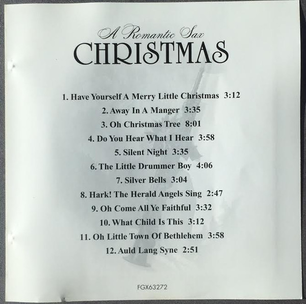 Unknown Artist - A Romantic Sax Christmas (CD) (Mint (M)) - Image 4