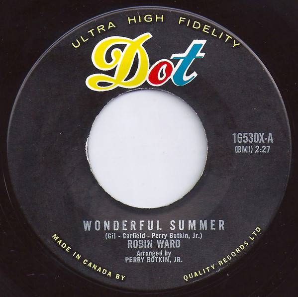 Robin Ward - Wonderful Summer / Dream Boy (7") (Near Mint (NM or M-))