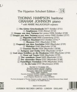 Alternative view of Thomas Hampson, Graham Johnson (2) - The Hyperion Schubert Edition 14 (CD, Album) (Near Mint (NM or M-))