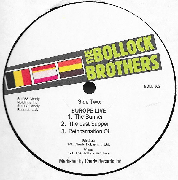 The Bollock Brothers - Live Performances - Official Bootleg (2xLP, Album) (Near Mint (NM or M-)) - Image 5