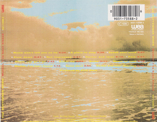 The September When - Mother I've Been Kissed (CD, Album) (Near Mint (NM or M-)) - Image 2