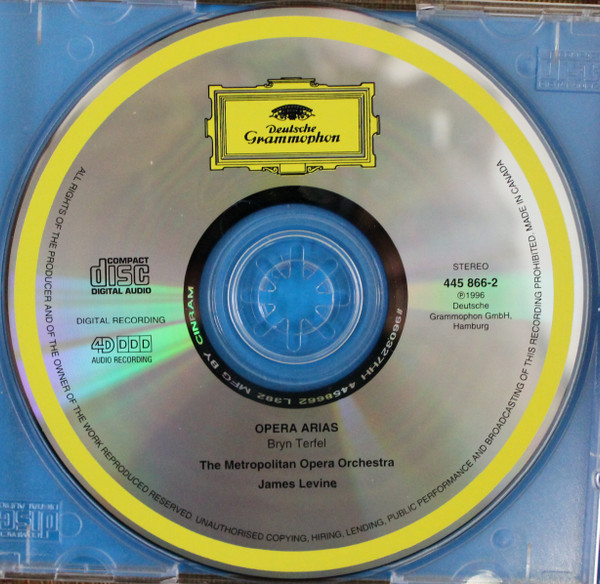Bryn Terfel, The Metropolitan Opera House Orchestra, James Levine (2) - Opera Arias (CD, Album) (Near Mint (NM or M-)) - Image 3