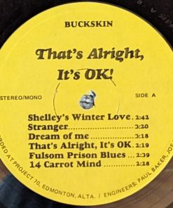 Buckskin - That's Alright, It's OK! (LP, Album) (Mint (M)) - Image 3