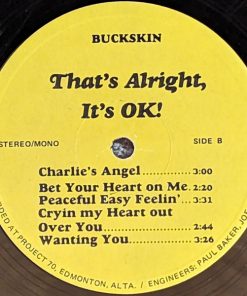 Buckskin - That's Alright, It's OK! (LP, Album) (Mint (M)) - Image 4