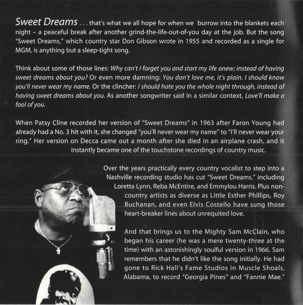 Mighty Sam McClain - Sweet Dreams (CD, Album) (Near Mint (NM or M-)) - Image 4