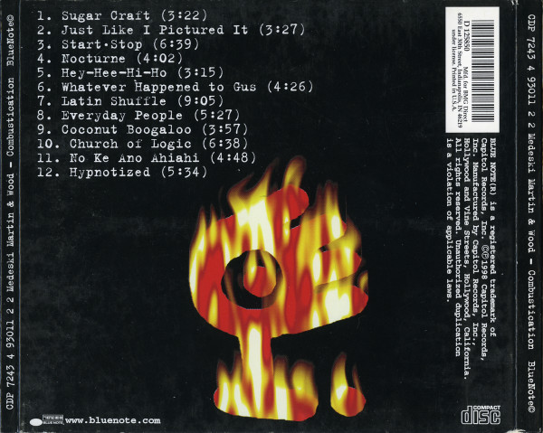 Medeski Martin & Wood - Combustication (CD, Album, Club, Dig) (Near Mint (NM or M-)) - Image 2