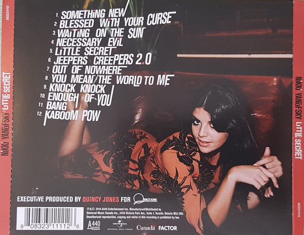 Nikki Yanofsky - Little Secret (CD, Album) (Mint (M)) - Image 2